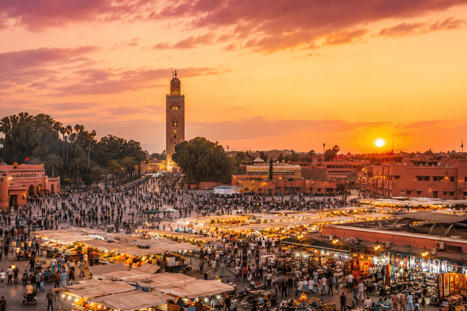 Jamaa El Fna in Marrakech